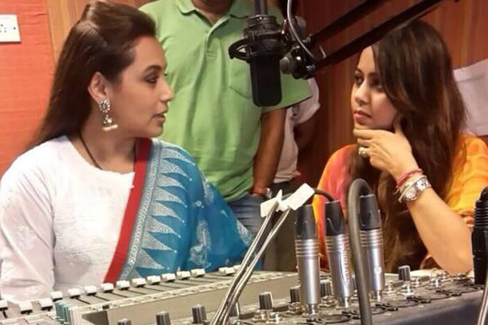 MJ Minal with Rani Mukherjee